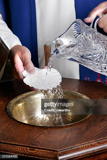 baptismal font - baptist stock pictures, royalty-free photos & images