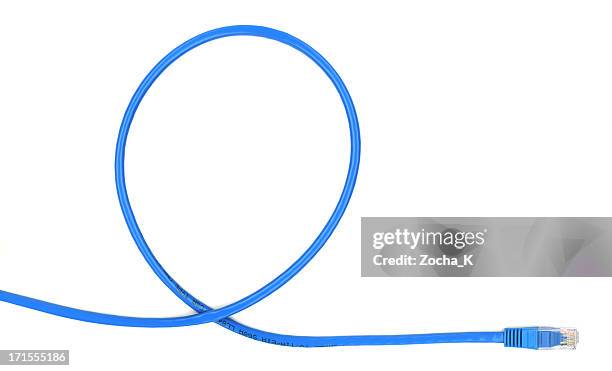 network cable (hi-res: 6594x3992) - blue ethernet cables stock pictures, royalty-free photos & images