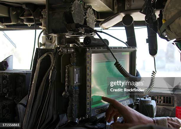 touch screen - military vehicle stock pictures, royalty-free photos & images