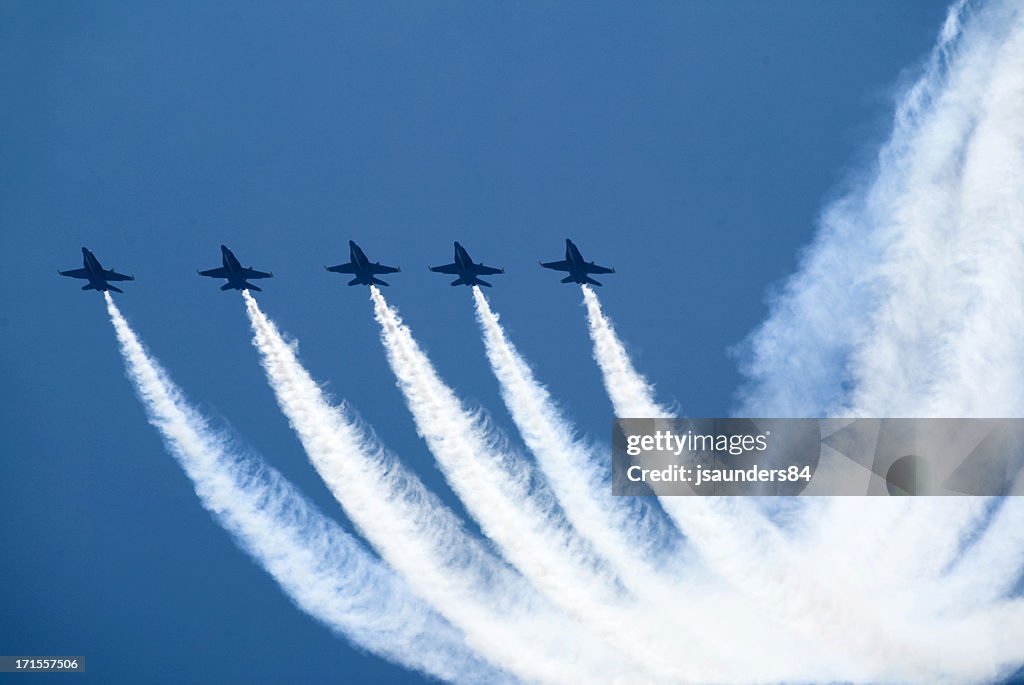 Airplanes In Formation