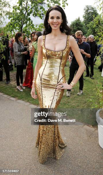 Wren Scott attends the annual Serpentine Gallery Summer Party co-hosted by L'Wren Scott at The Serpentine Gallery on June 26, 2013 in London, England.