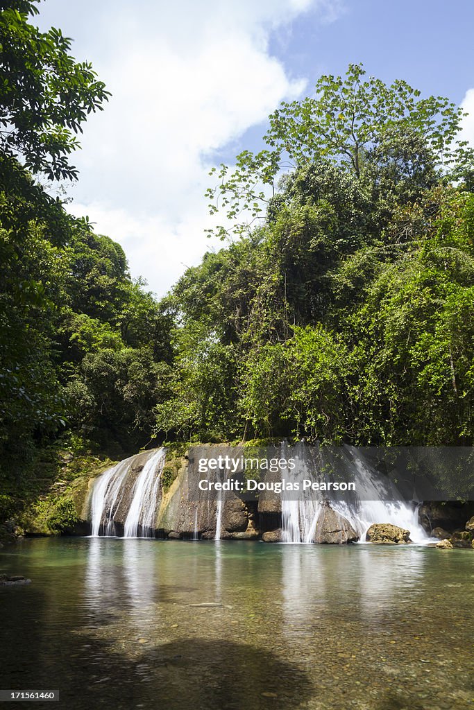 The idyllic Reach Falls,