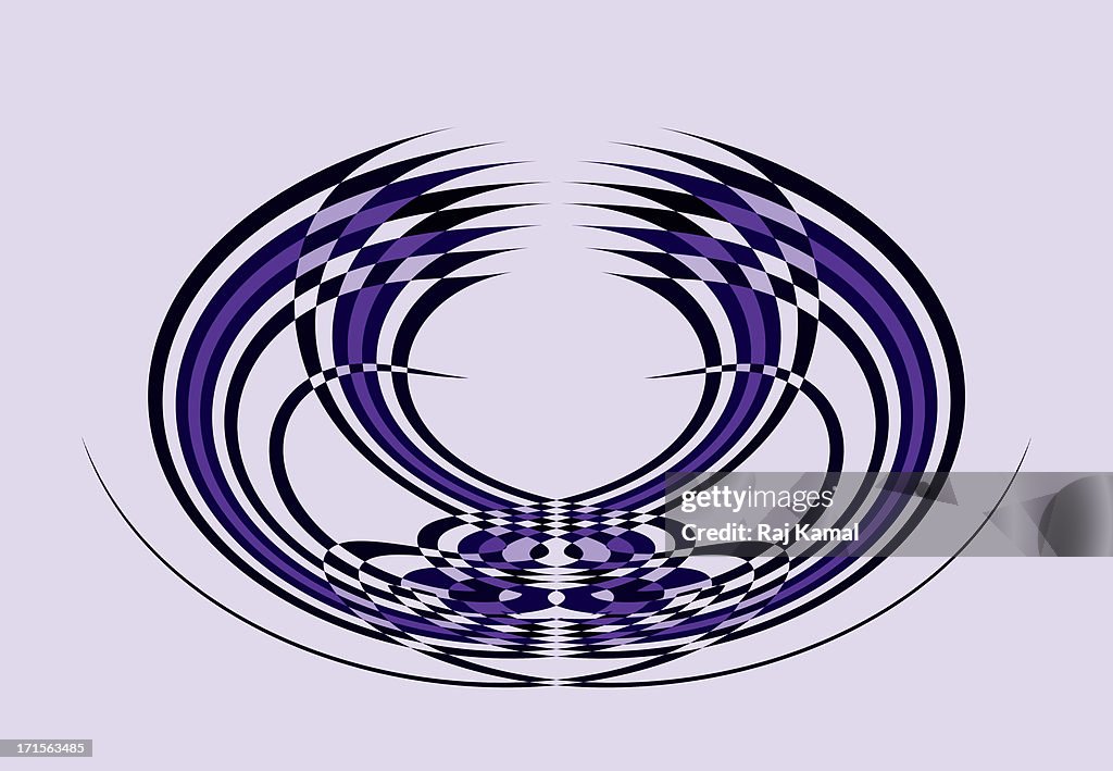 Swirling Lines Creative Abstract Design