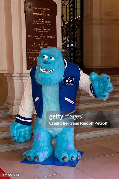 Atmosphere at 'Monsters University' Paris movie premiere, held at La Sorbonne on June 26, 2013 in Paris, France.