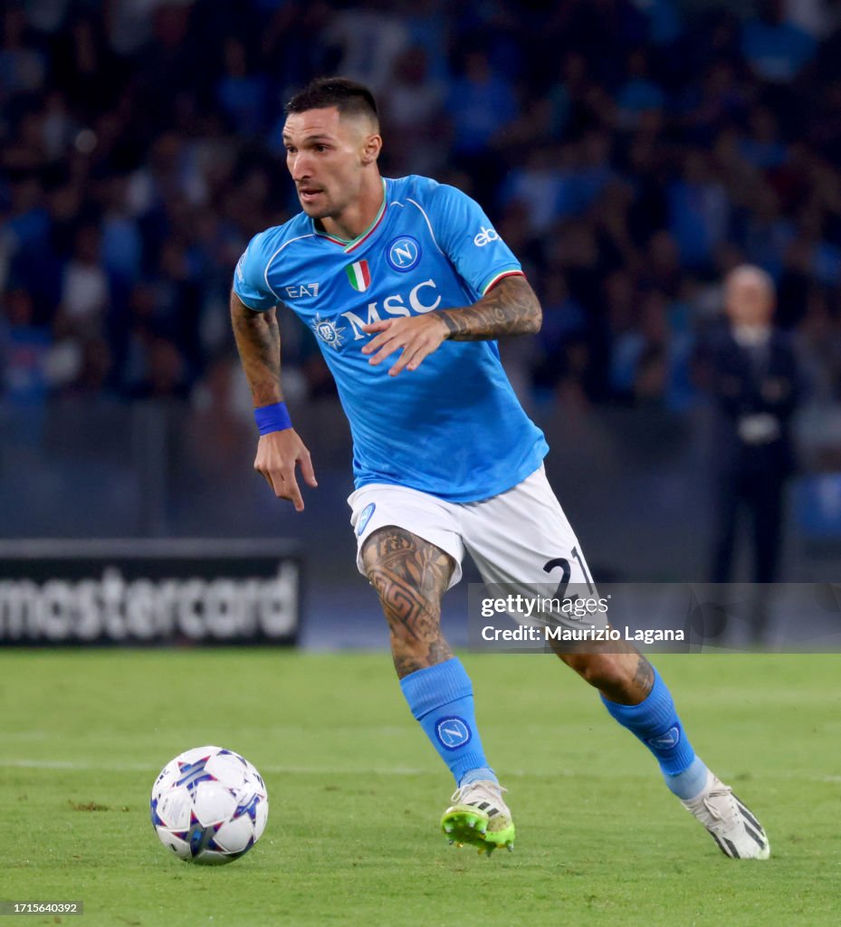 Politano Matteo Politano of Napoli during the UEFA Champions League match ...