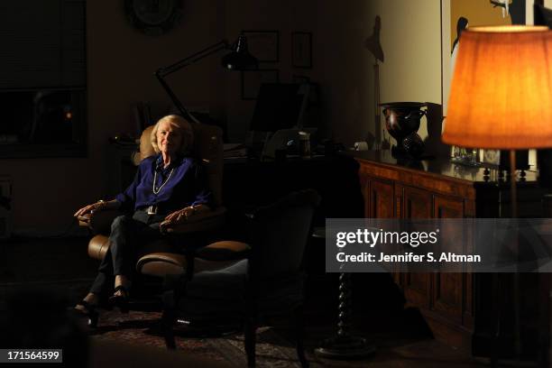 Edith Windsor, who successfully challenged DOMA , is photographed for USA Today on November 27, 2012 in New York City.