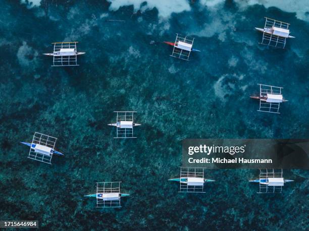 die boote - greater manila area stock-fotos und bilder