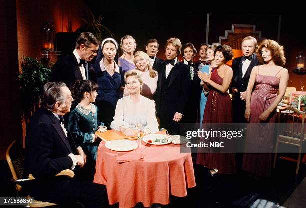 Tom & Alice Horton 50th Wedding Anniversary" -- Pictured: Macdonald Carey as Tom Horton, Natasha Ryan as Hope Williams, John Lupton as Tom Horton...