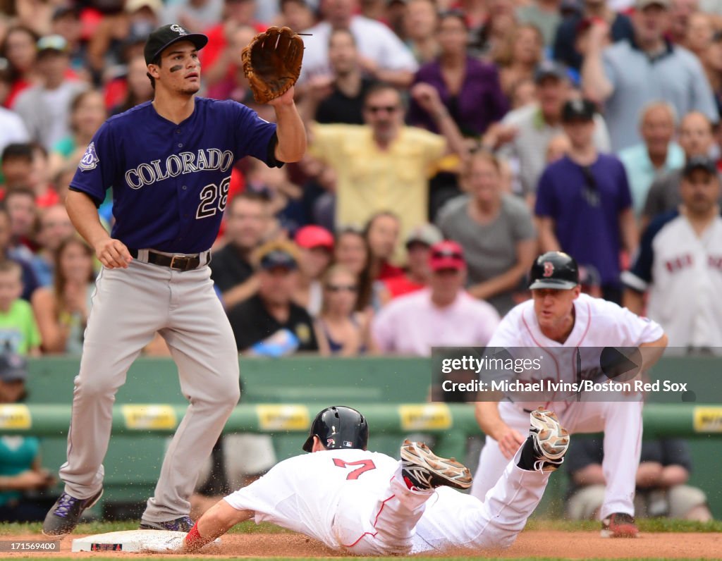 Colorado Rockies  v Boston Red Sox