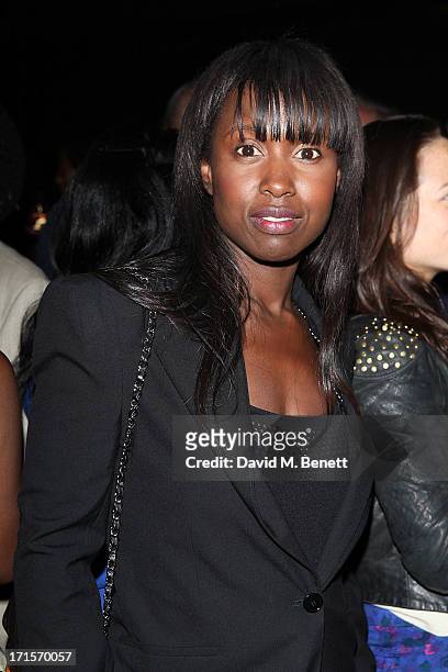 Michelle Gayle attends the press night performance of 'Fences' at the Duchess Theatre on June 26, 2013 in London, England.