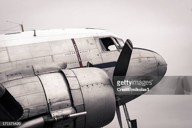 douglas dc-3 - history stock pictures, royalty-free photos & images