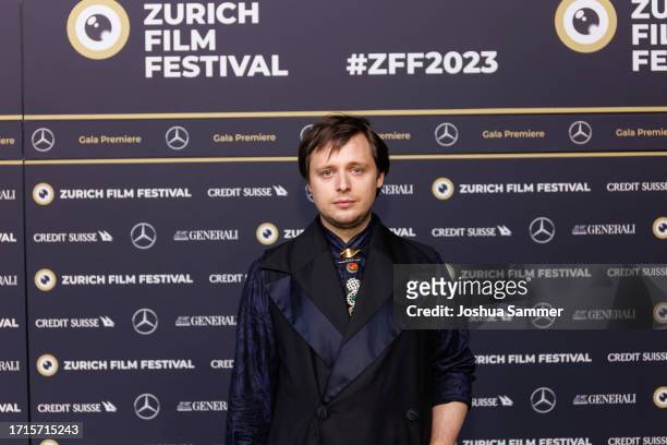Adrien Savigny attends the photocall of "LAISSEZ-MOI" during the 19th Zurich Film Festival at Kino Corso on October 03, 2023 in Zurich, Switzerland.