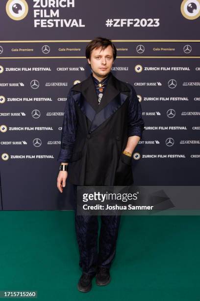Adrien Savigny attends the photocall of "LAISSEZ-MOI" during the 19th Zurich Film Festival at Kino Corso on October 03, 2023 in Zurich, Switzerland.