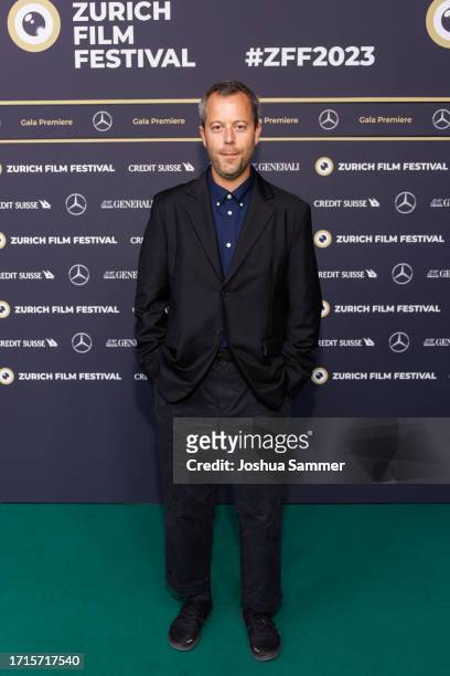 Maxime Rappaz attends the photocall of "LAISSEZ-MOI" during the 19th Zurich Film Festival at Kino Corso on October 03, 2023 in Zurich, Switzerland.