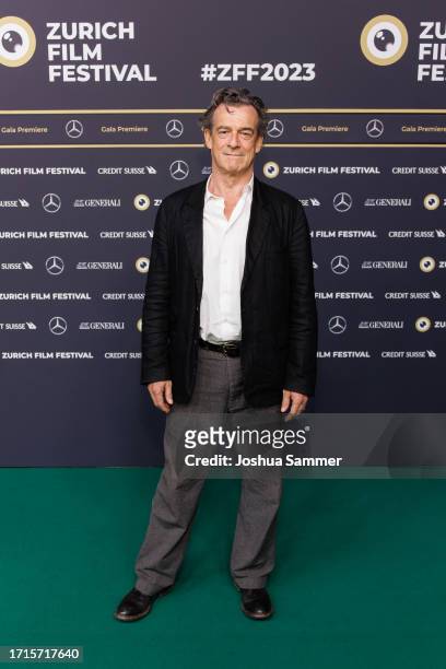 Thomas Sarbacher attends the photocall of "LAISSEZ-MOI" during the 19th Zurich Film Festival at Kino Corso on October 03, 2023 in Zurich, Switzerland.