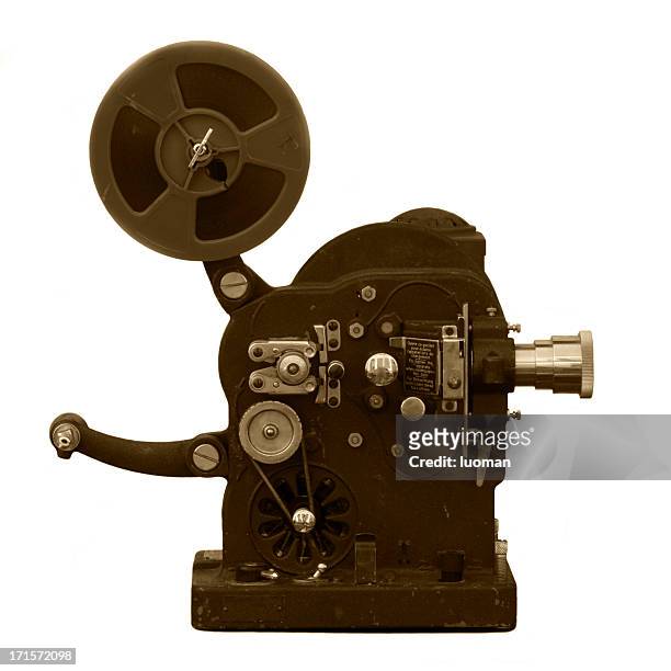 very old super 8 projector - cinema projector stock pictures, royalty-free photos & images