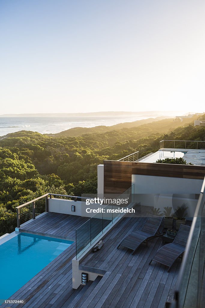 Luxury Villa Pool Deck