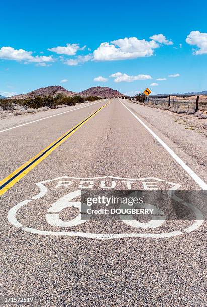 historische route 66 - route 66 stock-fotos und bilder