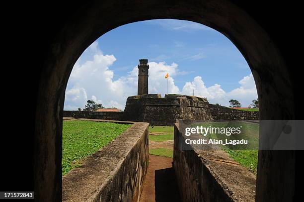 galle fort, sri lanka. - galle stock pictures, royalty-free photos & images