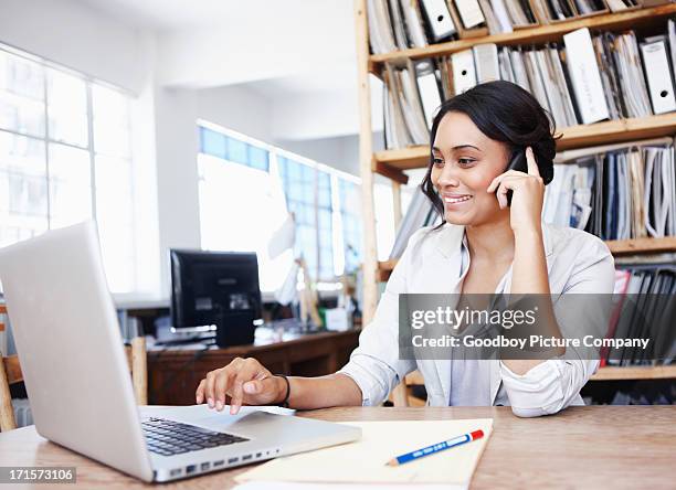 multi-tasking like only a woman can - person in front of computer stock pictures, royalty-free photos & images