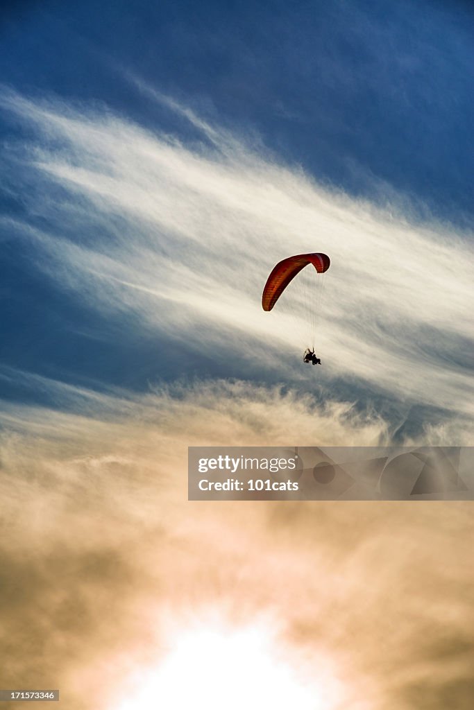 Motor paraglider