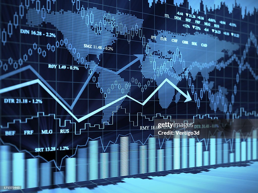 Financial Charts High-Res Stock Photo - Getty Images