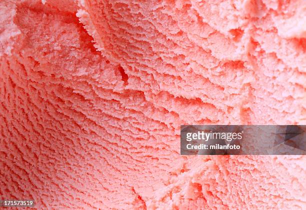 dettaglio di icecream rotondo - extreme close up foto e immagini stock