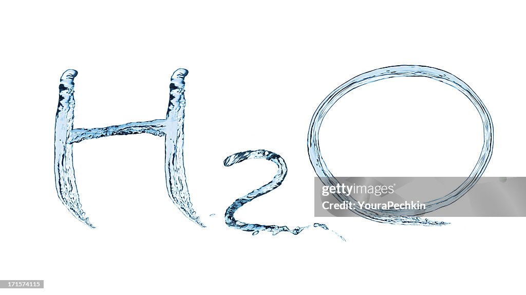 H2O Water symbol