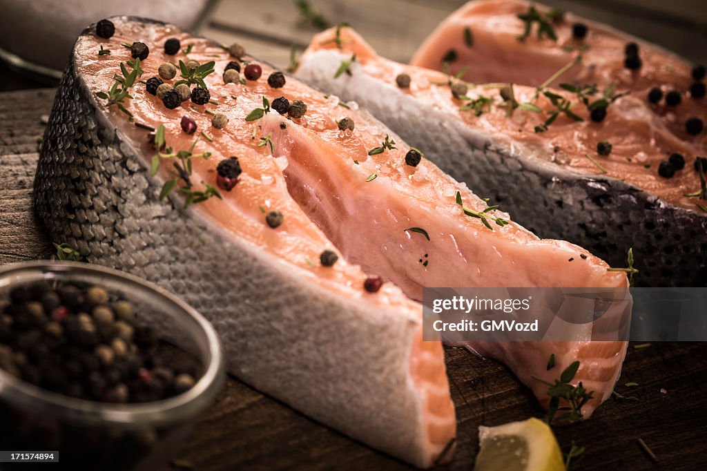 Bistecca di salmone