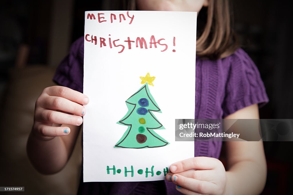 Showing Christmas Card