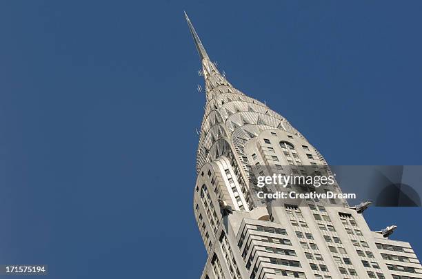 chrysler building , new york city - chrysler building stock pictures, royalty-free photos & images