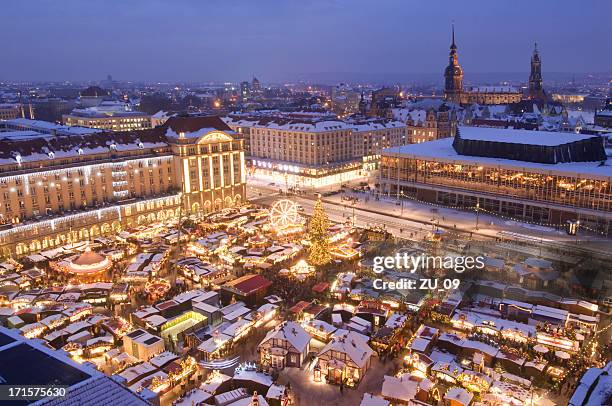 das striezelmarkt ", weihnachtsmarkt in dresden - dresden stock-fotos und bilder
