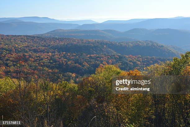 autumn scenery in west virginia - west virginia scenic stock pictures, royalty-free photos & images