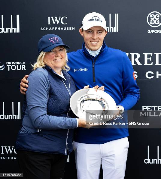 Susan Fitzpatrick Rds Ireland Matt Fitzpatrick and mother Susan Fitzpatrick of England win the 2023 ...