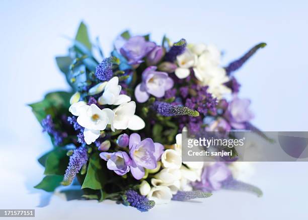 flowers arrangement - funeral bouquet stock pictures, royalty-free photos & images