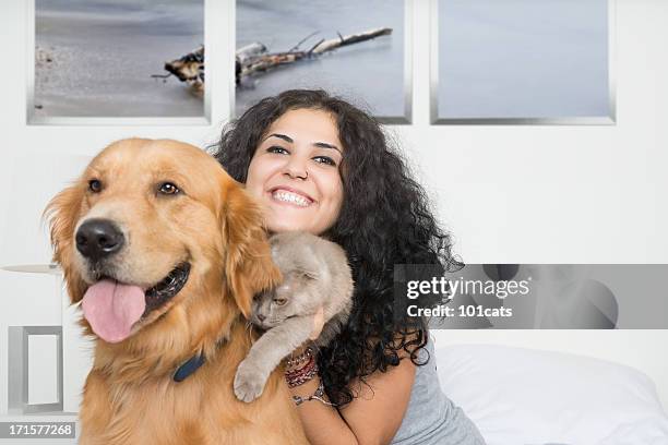 pets and owner - dog family stock pictures, royalty-free photos & images