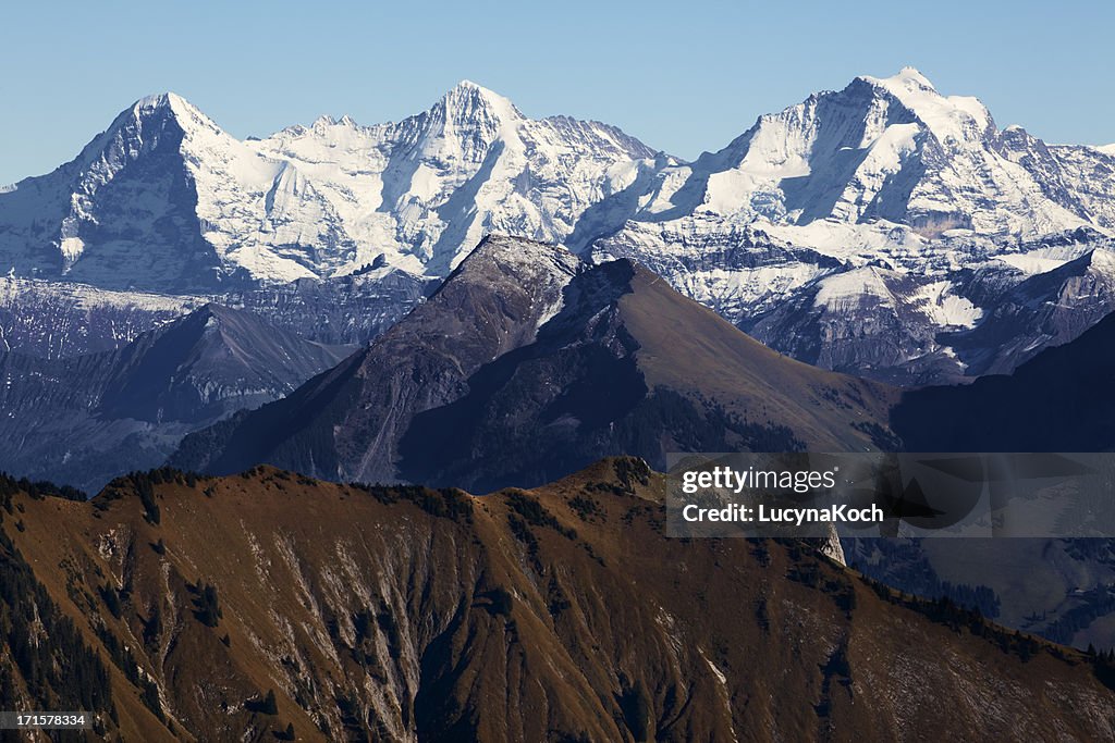 Herbst auf die Berge