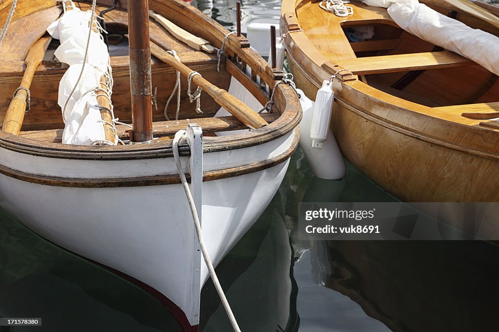 クラシックなヨットの詳細