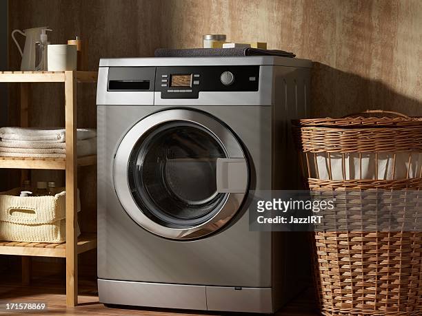 máquina de lavar roupa - seca - fotografias e filmes do acervo