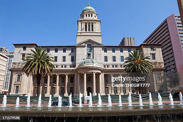 johannesburg city hall - johannesburg stockfoto's en -beelden