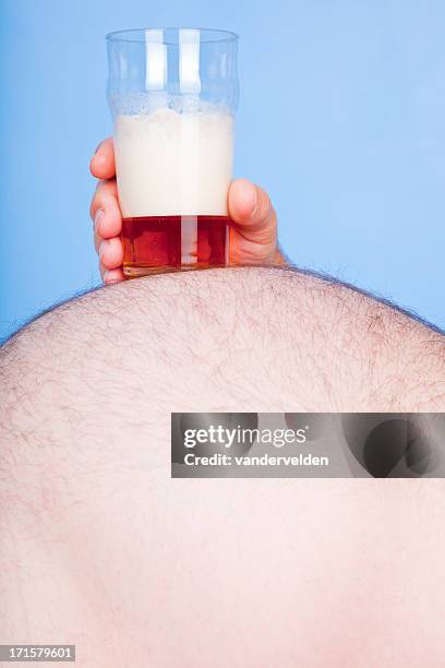 barriga de cerveja - barriga de cerveja imagens e fotografias de stock