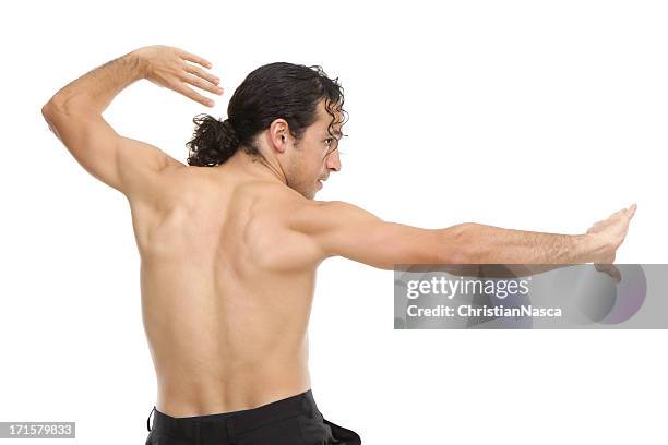 kung fu fighter - kung fu pose stock pictures, royalty-free photos & images