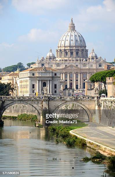 vatican - st peters basilica the vatican stock pictures, royalty-free photos & images