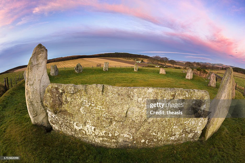 Easter Aquhorthies Stone Circle