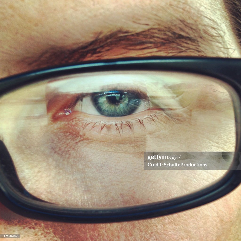 Man Eye Glasses
