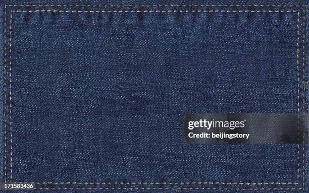 denim-label - denim stock-fotos und bilder