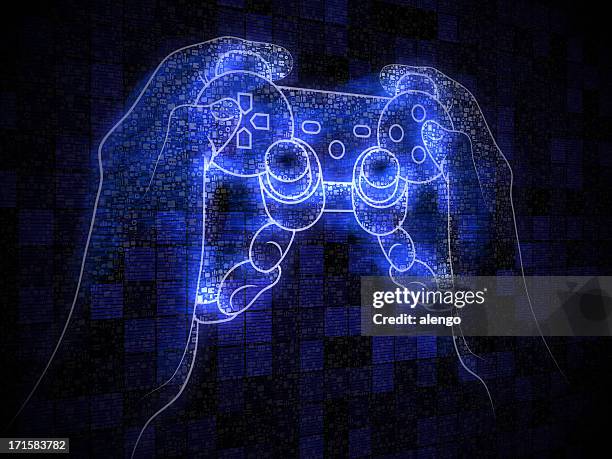 video game - gamepad stock pictures, royalty-free photos & images