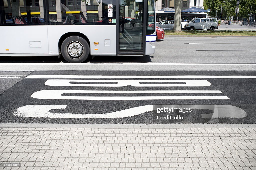 Bus lane