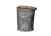 Old Trashcan - Clipping Path