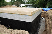New Basement Foundation Waterproofing